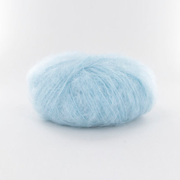 Fonty - Ombelle - colori 1015 - bleu ciel  (prix pour 1 pelote - Mohair/laine)