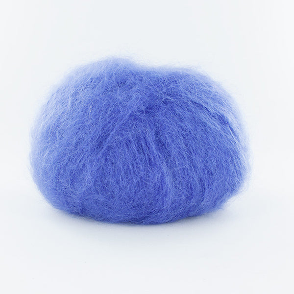 Fonty - Ombelle - colori 1017 - bleu pervenche  (prix pour 1 pelote - Mohair/laine)