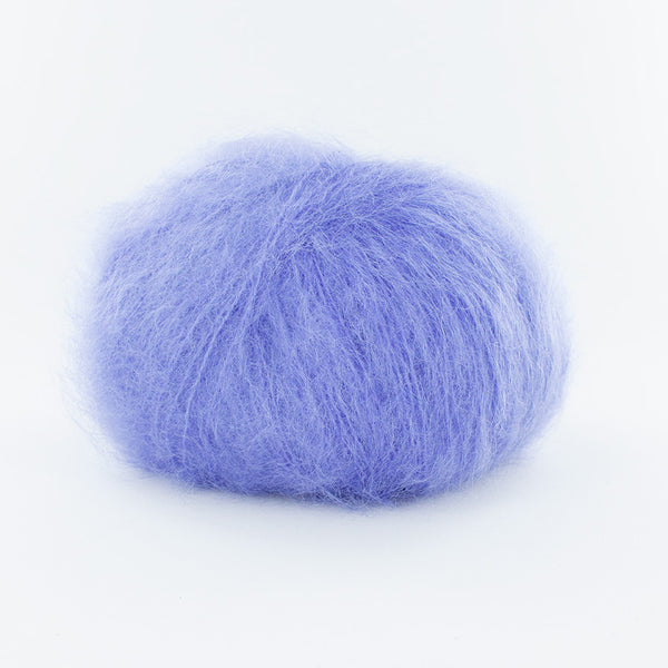 Fonty - Ombelle - colori 1018 - glycine (prix pour 1 pelote - Mohair/laine)