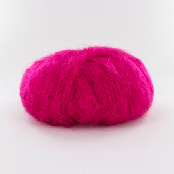 Fonty - Ombelle - colori 2012 -  rose fuchsia  (prix pour 1 pelote - Mohair/laine)