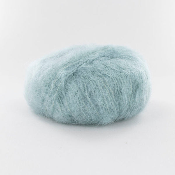 Fonty - Ombelle - colori 1048 - jade (prix pour 1 pelote - Mohair/laine)