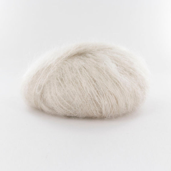 Fonty - Ombelle - colori 1051 - perle (prix pour 1 pelote - Mohair/laine)