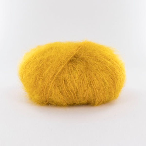 Fonty - Ombelle - colori 1069 - tournesol (prix pour 1 pelote - Mohair/laine)