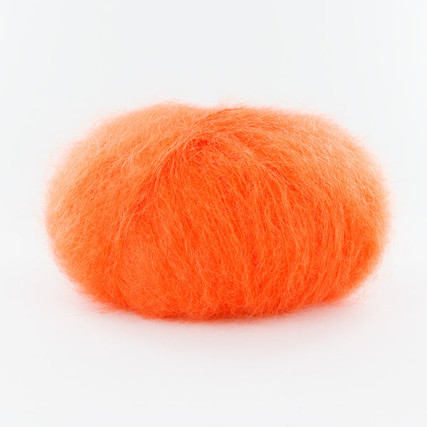Fonty - Ombelle - colori 2008 - mandarine (prix pour 1 pelote - Mohair/laine)