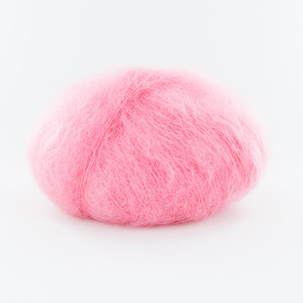 Fonty - Ombelle - colori 2012 -  rose barbie  (prix pour 1 pelote - Mohair/laine)