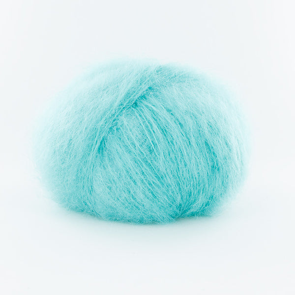 Fonty - Ombelle - colori 2029 - turquoise (prix pour 1 pelote - Mohair/laine)