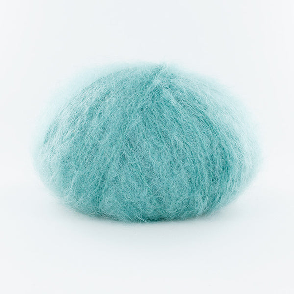 Fonty - Ombelle - colori 2032 -céladon (prix pour 1 pelote - Mohair/laine)