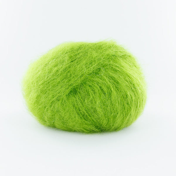 Fonty - Ombelle - colori 2037 - vert pomme (prix pour 1 pelote - Mohair/laine)