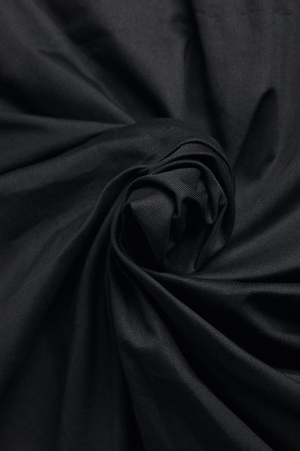 Tissu oxford pour chemise Atelier Brunette - Black (prix au 10cm)