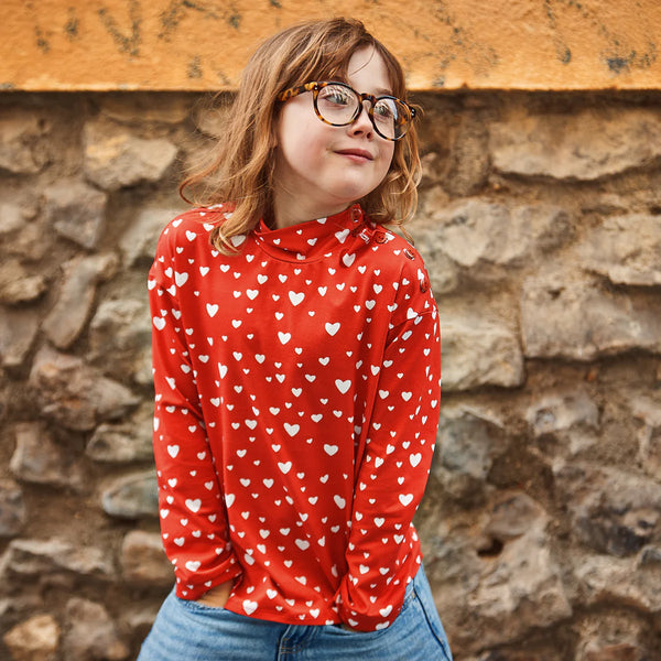 Patron pochette - Tee-shirt - marinière enfant Quiberon kids de Ikatee - taille 3 ans à 12 ans (fr et angl)