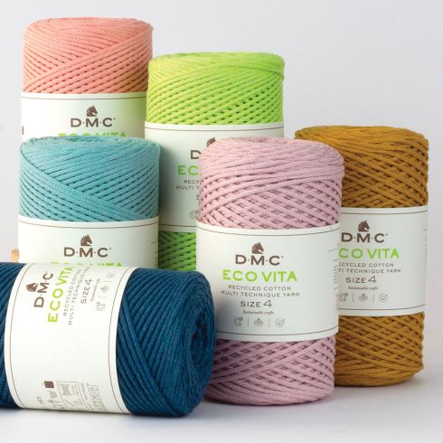 Eco Vita 4 de la marque DMC - crochet et macramé (prix à la pelote)