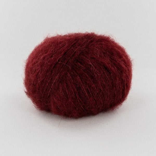 Fonty - Saperlipopette - colori 5010 - grenat (prix pour 1 pelote - Baby suri - soie - mérinos)