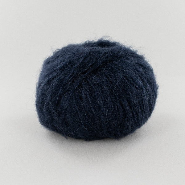 Fonty - Saperlipopette - colori 5034 - bleu marine (prix pour 1 pelote - Baby suri - soie - mérinos)