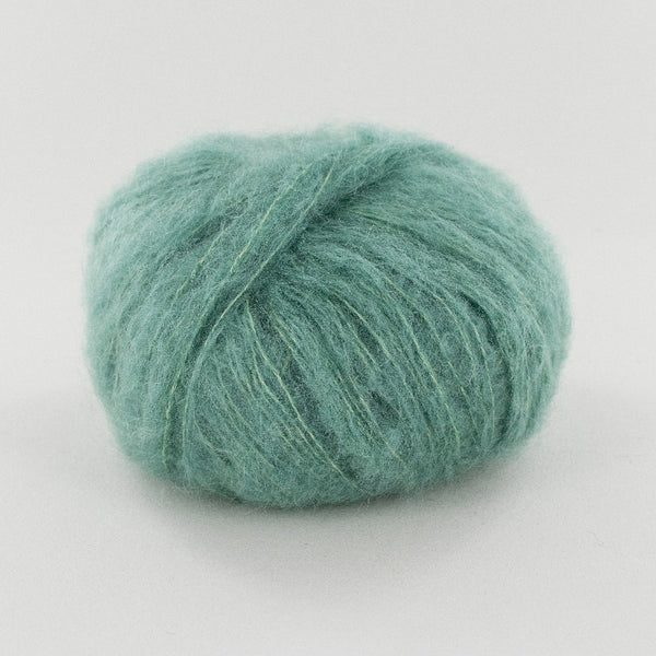 Fonty - Saperlipopette - colori 5040 - menthe à l'eau (prix pour 1 pelote - Baby suri - soie - mérinos)
