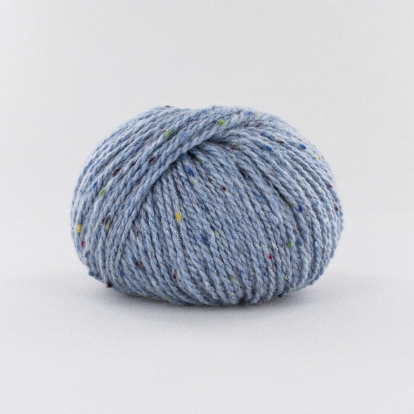Fonty - super tweed - colori 09 - bleu tendre (prix pour 1 pelote)