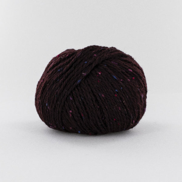 Fonty - super tweed - colori 13 - Lie de vin (prix pour 1 pelote)