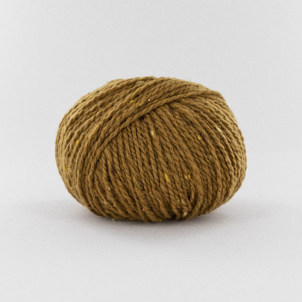 Fonty - super tweed - colori 25 - ocre doré (prix pour 1 pelote)