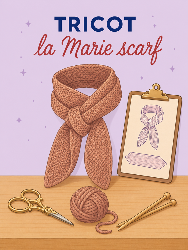 Breien – Marie scarf: ik leer meerderen en minderen op rondbreinaalden