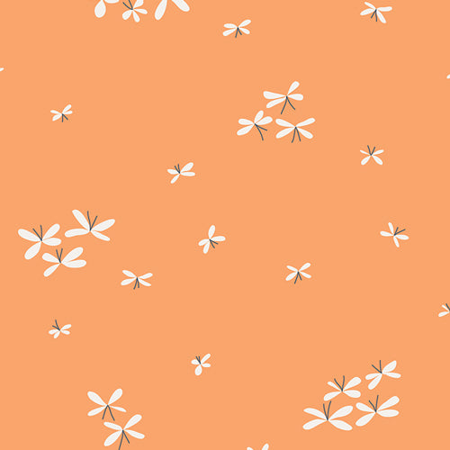 Superbe coupon 3m de voile de coton soyeux Art Gallery Fabrics - "Curiosoties" - 132cm de large