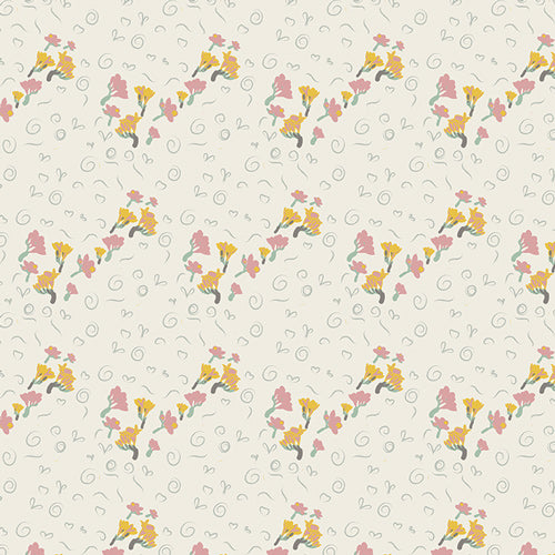 Superbe coupon 3m de voile de coton soyeux Art Gallery Fabrics - "Fantasia" - 132cm de large