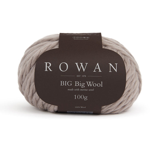 Rowan big big wool - couleur Fossil 212 (prix pour 1 pelote)