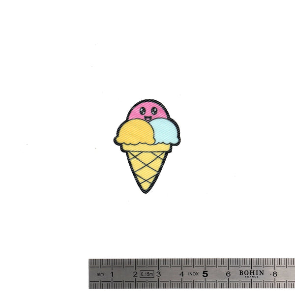 Patch thermocollant Cornet de glace de Bohin (prix à la pièce)