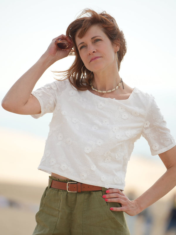 PDF - Patron digital de la blouse multi-optionnelle Aney  de Sewing Soon du 34 au 50 (Fr)