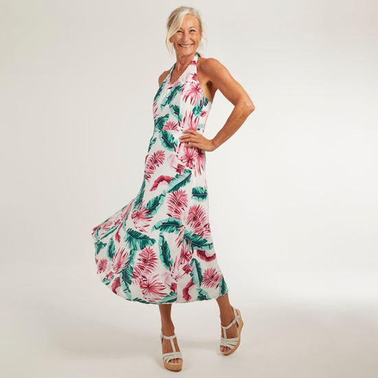 Patron pochette de la robe Annie de Coralie Bijasson du 34 au 48 (fr/angl)