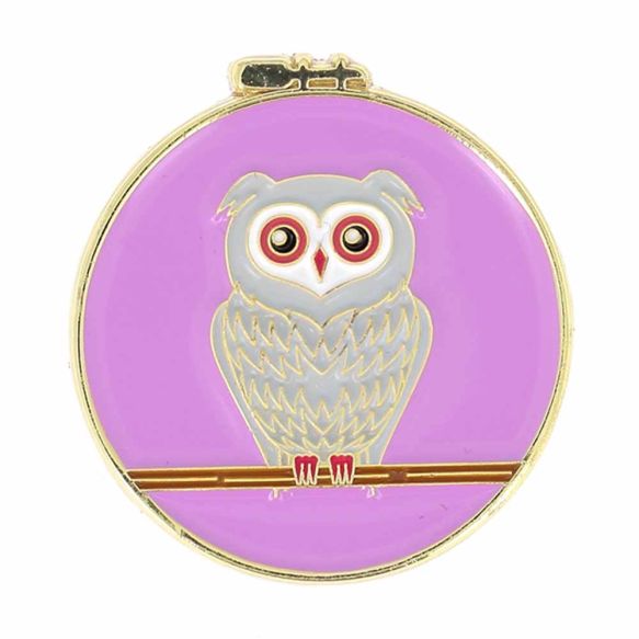 Porte aiguilles aimanté de marque Bohin - Hibou