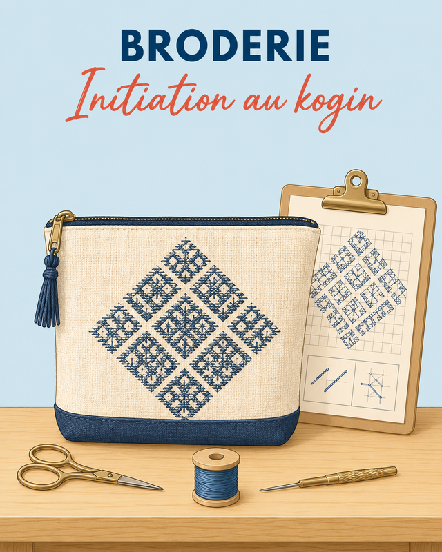 Borduren – Initiatie kogin (inclusief materiaal)