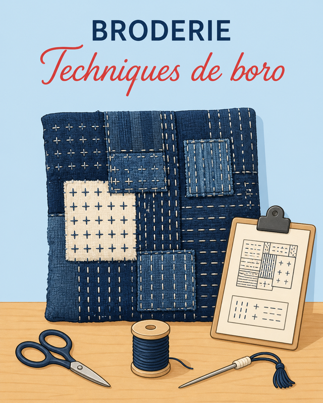 Borduren – Boro-technieken