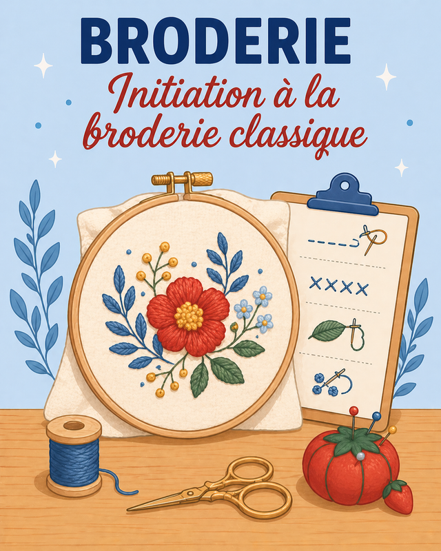 Borduren – Initiatie klassiek borduren in 2 × 3 u