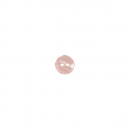 Boutons rose poudré nacré de 13mm - (prix à la pièce)