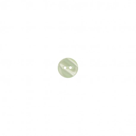 Boutons vert d'eau de 13mm - (prix à la pièce)