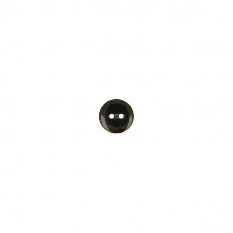 Boutons noir de 13mm - (prix à la pièce)