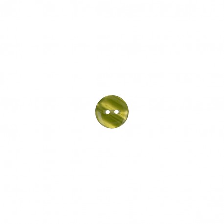 Boutons vert mousse de 13mm - (prix à la pièce)