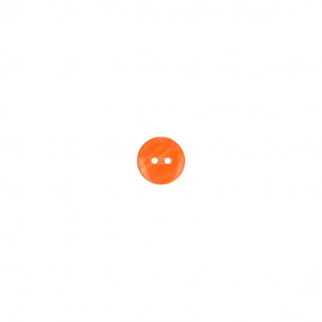 Boutons orange confite nacré de 13mm - (prix à la pièce)