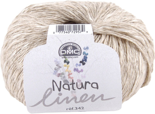 DMC - Nature Linen - fil de lin/viscose/coton - Naturel 03 (prix pour 1 pelote)