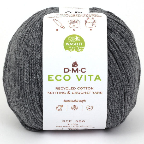 DMC - Eco vita - fil de coton recyclé pour le crochet et le tricot - 102 (prix pour 1 pelote)