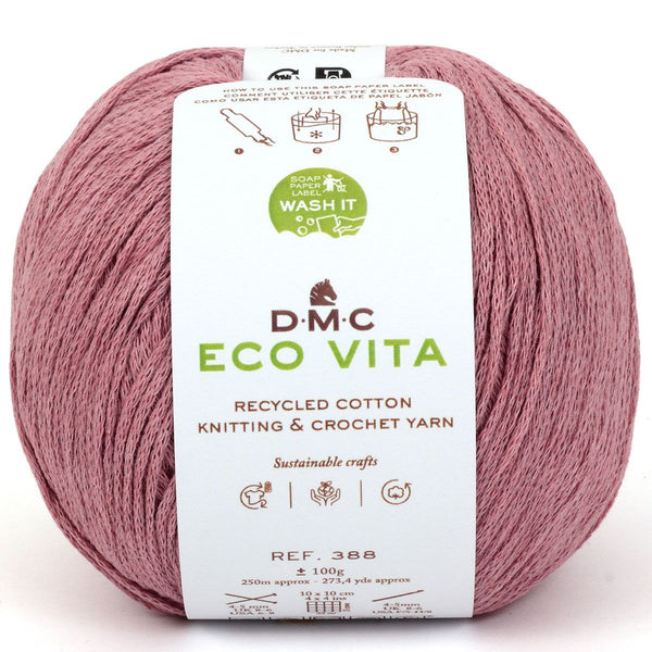 DMC - Eco vita - fil de coton recyclé pour le crochet et le tricot - 115 (prix pour 1 pelote)