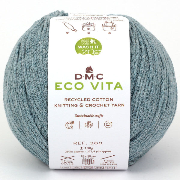 DMC - Eco vita - fil de coton recyclé pour le crochet et le tricot - 117 (prix pour 1 pelote)