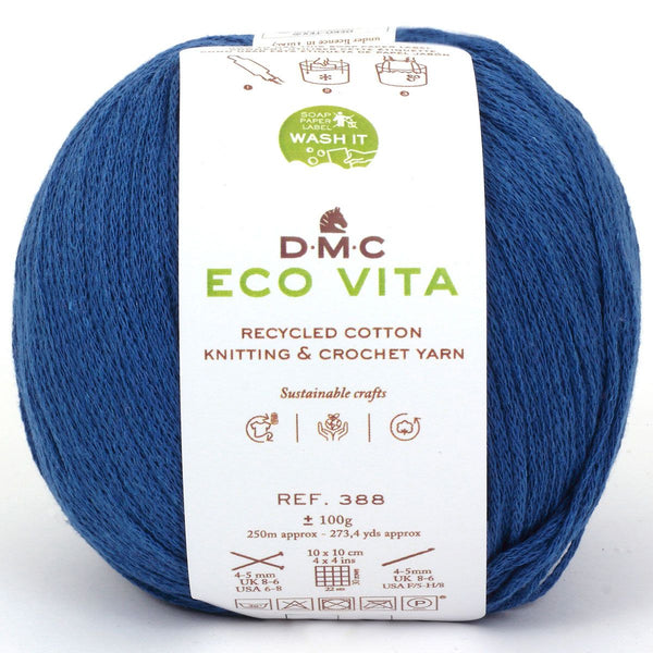 DMC - Eco vita - fil de coton recyclé pour le crochet et le tricot - 107 (prix pour 1 pelote)