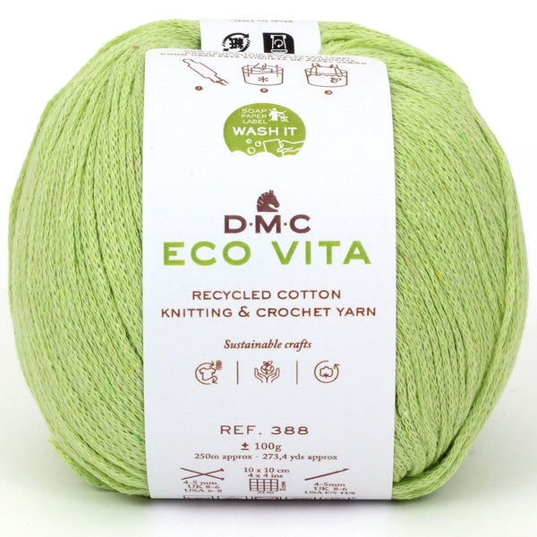 DMC - Eco vita - fil de coton recyclé pour le crochet et le tricot - 138 (prix pour 1 pelote)
