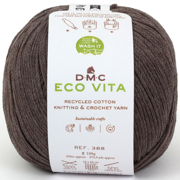 DMC - Eco vita - fil de coton recyclé pour le crochet et le tricot - 11 (prix pour 1 pelote)
