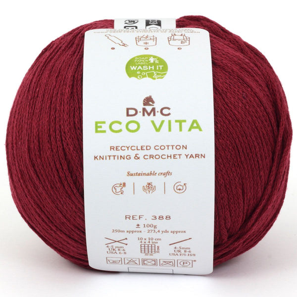 DMC - Eco vita - fil de coton recyclé pour le crochet et le tricot - 55 (prix pour 1 pelote)