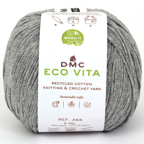 DMC - Eco vita - fil de coton recyclé pour le crochet et le tricot - 112 (prix pour 1 pelote)