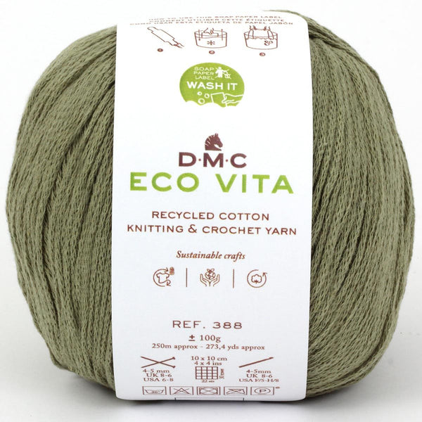 DMC - Eco vita - fil de coton recyclé pour le crochet et le tricot - 198 (prix pour 1 pelote)