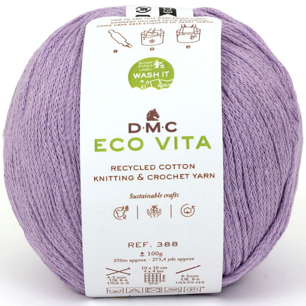 DMC - Eco vita - fil de coton recyclé pour le crochet et le tricot - 136 (prix pour 1 pelote)
