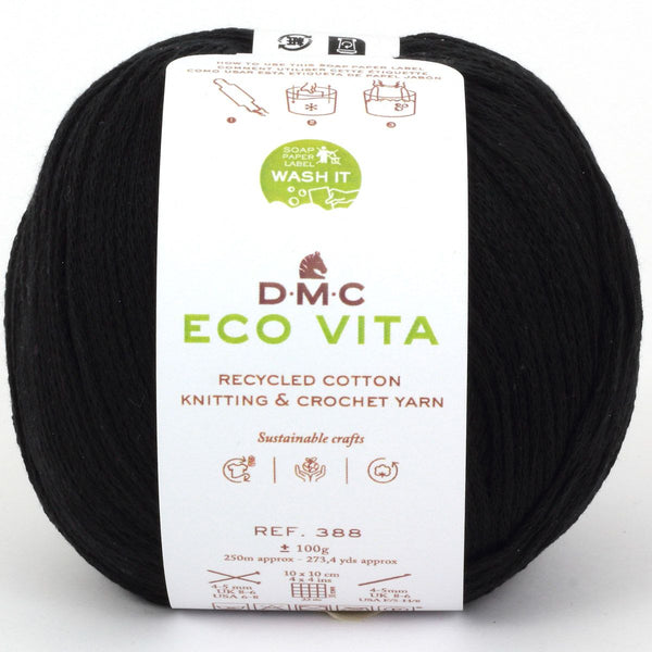 DMC - Eco vita - fil de coton recyclé pour le crochet et le tricot - 02 (prix pour 1 pelote)