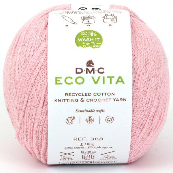 DMC - Eco vita - fil de coton recyclé pour le crochet et le tricot - 04 (prix pour 1 pelote)